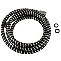 Plumb Pak PP828-47 Replacement Hose, for Use with Handheld Shower, 84 in L, Chrome Plated