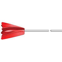 ALLWAY TOOLS HM5 EZ Clean Paint Mixer, Helix Blade