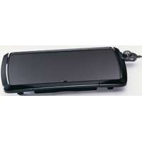Presto 07030 Electric Griddle, 10-1/2 in W Cooking Surface, 20 in D Cooking Surface, 1500 W, Automatic Control, Black