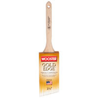 WOOSTER 5231-2-1/2 Paint Brush, 2-1/2 in W, 2-15/16 in L Bristle, Polyester Bristle, Sash Handle