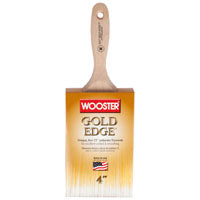Wooster Brush 5237-4 Gold Edge Wall, 4 Inch