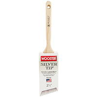 WOOSTER 5221-2-1/2 Paint Brush, 2-1/2 in W, 2-15/16 in L Bristle, Polyester Bristle, Sash Handle