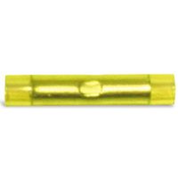 CALTERM 65521 Butt Splice Connector, 600 V, Yellow