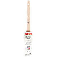 WOOSTER 5224-1-1/2 Paint Brush, 1-1/2 in W, 2-3/16 in L Bristle, Polyester Bristle, Sash Handle