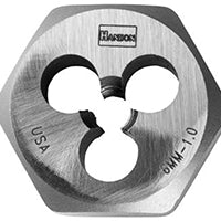 IRWIN 9727 Metric Die, M6-1 Thread, Fine Thread, Right Hand Thread, HCS