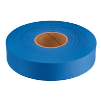Empire 77-065 Flagging Tape, 600 ft L, 1 in W, Blue, Plastic