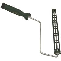 WOOSTER SHERLOCK R017-14 Roller Frame, 14 in L Roller, Polypropylene Handle, Threaded Handle, Green Handle