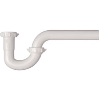 Plumb Pak PP940W PlumPak P-Trap, 1-1/4 X 1-1/2 In, Plastic, Medium, White
