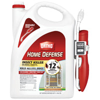 Ortho Home Defense 0220910 Insect Killer with Comfort Wand, Liquid, Spray Application, 1.1 gal Bottle