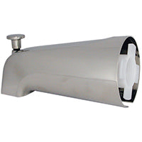 DANCO Bath Tub Spout with Diverter, Brushed Nickel, 1-Pack (89249)