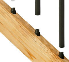 Deckorators Stair Connector W/Screw Black 74817