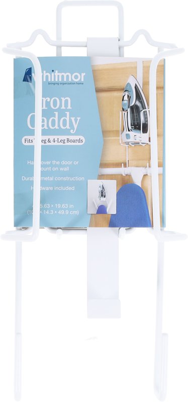Whtmor 6023-5852 Over-the-door Ironing Caddy, White