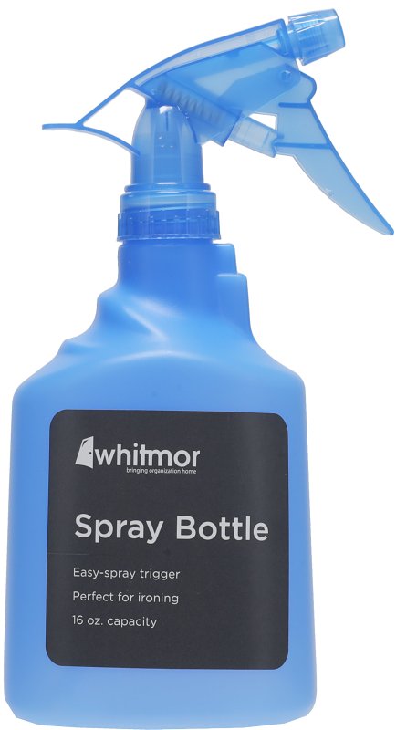 Whitmor 16-ounce Plastic Spray Bottle Blue or White 6171-917