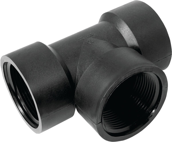 GREEN LEAF Pipe Tee, 1/2 In, Fpt, Polypropylene TT 12 P Pipe Tee, 1/2 In, Fpt (12-Pack)