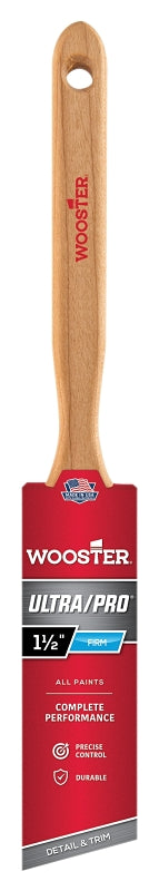 Wooster Ultra Pro 1 1/2 in. W Angle Nylon Polyester Paint Brush 4174-1 1/2
