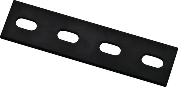 National Hardware Mending Plate,6x1.5x1/8" Blk N351-455