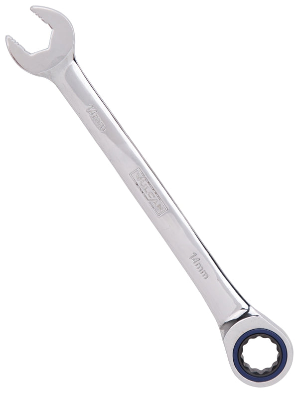 MINTCRAFT PG14MM Ratchet Wrench, 14mm Chrome Vanadium Steel Polished Mirror