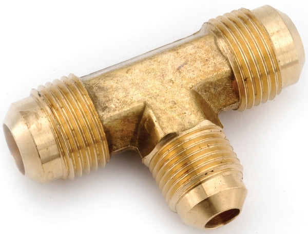 ANDERSON METALS 754059-060608 Reducing Tee, 3/8" x 1/2"