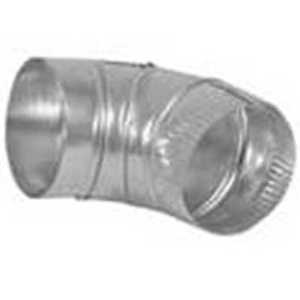 Dundas Jafine E4E24ZW Vent Elbow, 4 in, 90 Deg, Aluminum
