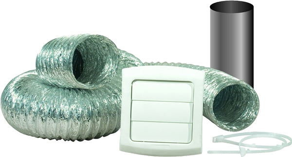 Dundas Jafine TD48PVKZW6 ProVent Dryer Vent Kit, White