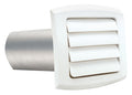 Dundas Jafine BLH6WZW Louvered Vent Hood, 6", White