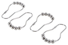 Simple Spaces SD-BH-CH Shower Curtain Hook Silver