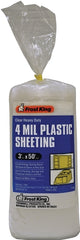 THERMWELL Products Frost King P350CW Polyethylene Sheeting, 50 ft L, 3 ft W, Clear