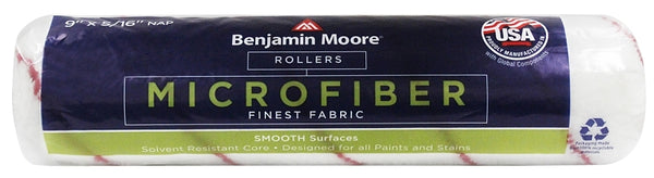 Benjamin Moore Microfiber 9 in. W X 5/16 in. Regular Roller 1 pk U65900-018