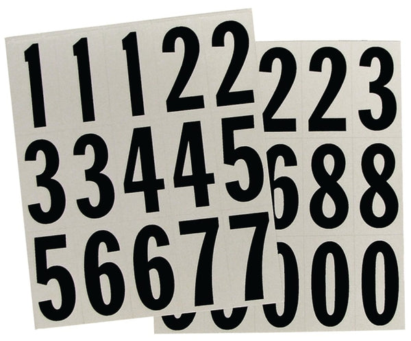Hy-Ko MM-22N House Number - Black