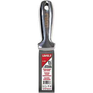 1.5" All Stainless Steel Joint Knife - LEVEL5 | Professional Grade Putty Blade, Premium Polished All-Metal, Precision Ground Edge, Ergonomic, Corrosion Resistant | 5-401