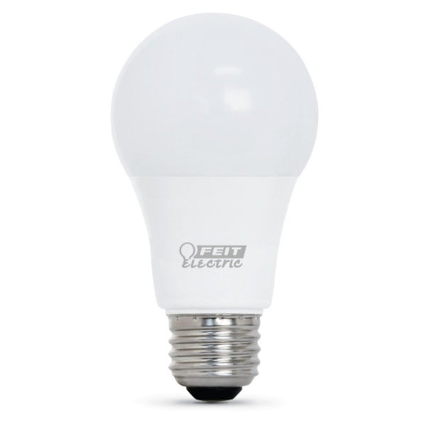 Feit Electric A19 100W Equivalent LED Light Bulbs, Dimmable LED Bulbs, 3000k Bright White, 1600 Lumens, 22 Year Lifetime, CRI90, UL Listed, 2 Pack, OM100DM/930CA/2
