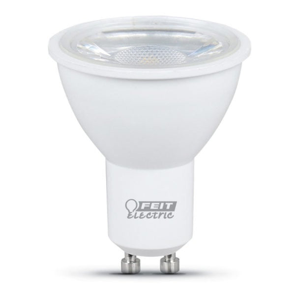 Feit Electric LED MR16 with a GU10 Base Light Bulb - 50W Equivalent - 10 Year Life - 500 Lumen - 5000K Daylight - Dimmable | 6-Pack MR16GU105005K10KL