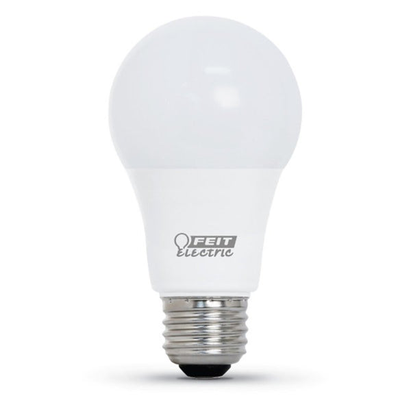Feit Electric 60-Watt Equivalent A19 Non-Dimmable CEC Title20 90 CRI Garage Door Opener E26 Medium LED Light Bulb, Bright White 3000K OM60930CA10KLEDGARBX OM60930CA10KGARBX