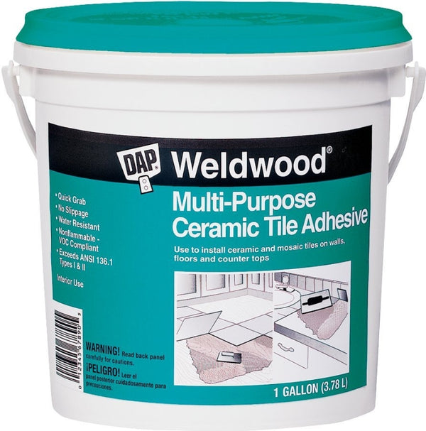 DAP 25192 tile and flooring adhesive White