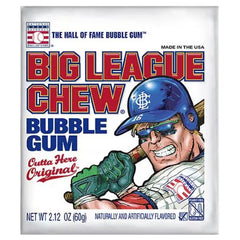The Official Big League Chew Original Bubble Gum + Tray (12 Packs) 533247