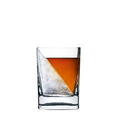 Corkcicle Whiskey Wedge - Premium Old Fashioned Glass with Silicone Ice Mold - For Bourbon, Scotch, & Spirits - Great Gift for Dad - Perfect for the Holidays - 9 oz 7001