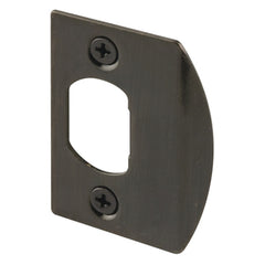 Defender Security E 2233 latch strike plate Antique Brass