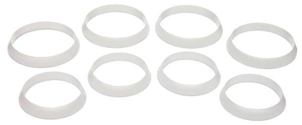 Danco 81086 Slip Joint Washer Assortment, Plastic, White