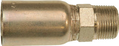 Gates - G25100-1616 Coupling Crimp x NPTF Straight Steel