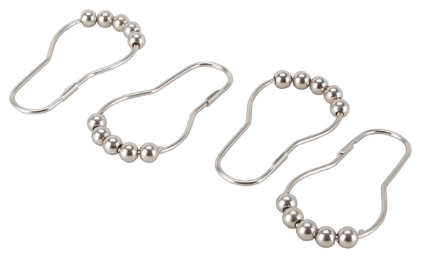 ORGILL WWS-PLBG SD-BH-SN Highly Durable Curtain Hook Roller Ball, Satin Nickel