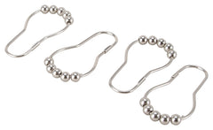 Simple Spaces SD-BH-SN Shower Curtain Hook Brushed Nickel