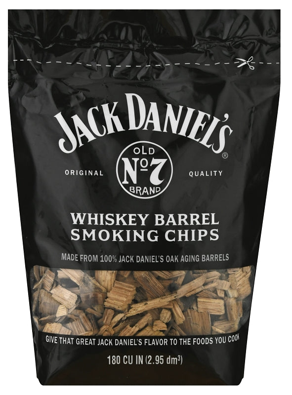 Jack Daniel's 01749 BBQ Smoking Chips, 1 pack, Black