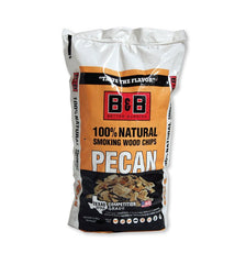 B&B Charcoal Wood CHIP Pecan 180 CUIN C00123-B