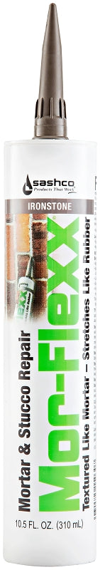 Mor-Flexx Textured Caulk, Ironstone 10.5 oz (Pack of 12) 15030