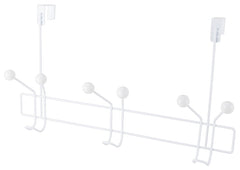 Simple Spaces SS-HG3-50-PE-3L Over-the-Door Hook White