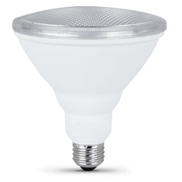 Feit Electric LED PAR38 Bulbs, 75W Equivalent, Non Dimmable, 3000k Bright White, 750 Lumens, 10 Year Lifetime, E26 Base, PAR38 Flood Lights, CRI 90, Damp Rated, 4 Pack, PAR38/930CA10K/MP/4