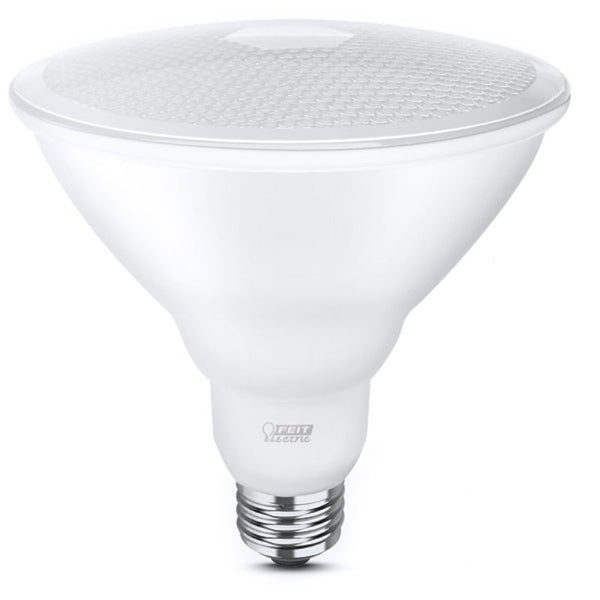 Feit Electric LED PAR38 Bulbs, 75W Equivalent, Non Dimmable, 5000k Daylight, 750 Lumens, 10 Year Lifetime, E26 Base, PAR38 Flood Lights, CRI 90, Damp Rated, 4 Pack, PAR38/950CA10K/MP/4