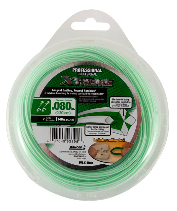 Arnold Professional Trimmer Line 0.080" Blisterpack WLX-H80