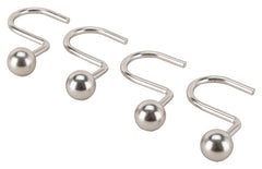 ProSource SD-CBH-SN Shower Curtain Hook Brushed Nickel