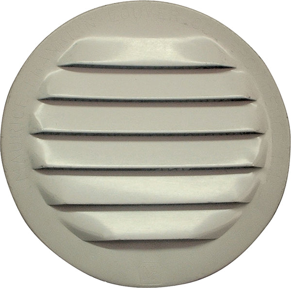 Orgill Maurice Franklin Rlw-100 2.5" Aluminum Round Circular Louvers, 2-1/2", White Finish